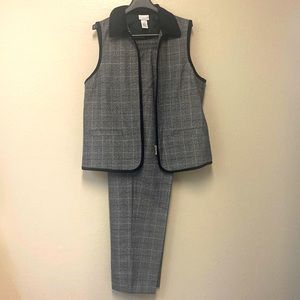 2pc pants suit